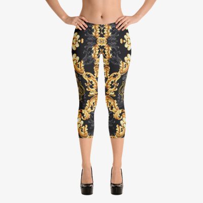 ornamental luxury women leggins