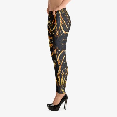 animal print luxury women leggins