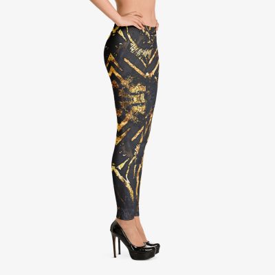 golden tiger sexy leggins