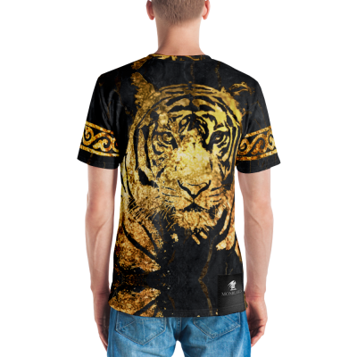 animal fashion printed mens t-shirt