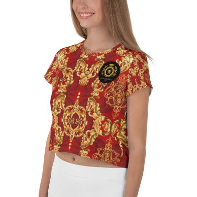 unique baroque design t-shirt women