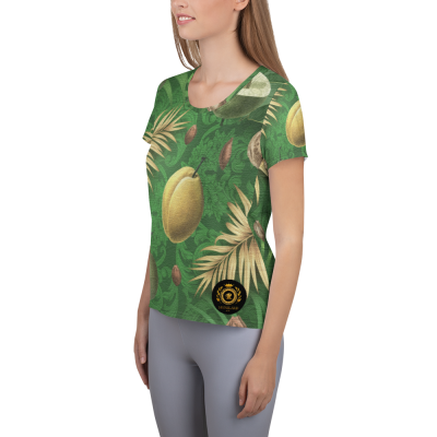 tropical luxury printed short sleeves t-shirt