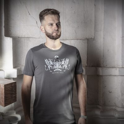 medieval luxury men t-shirt, dragon, heraldry, erb, firenze, italian style